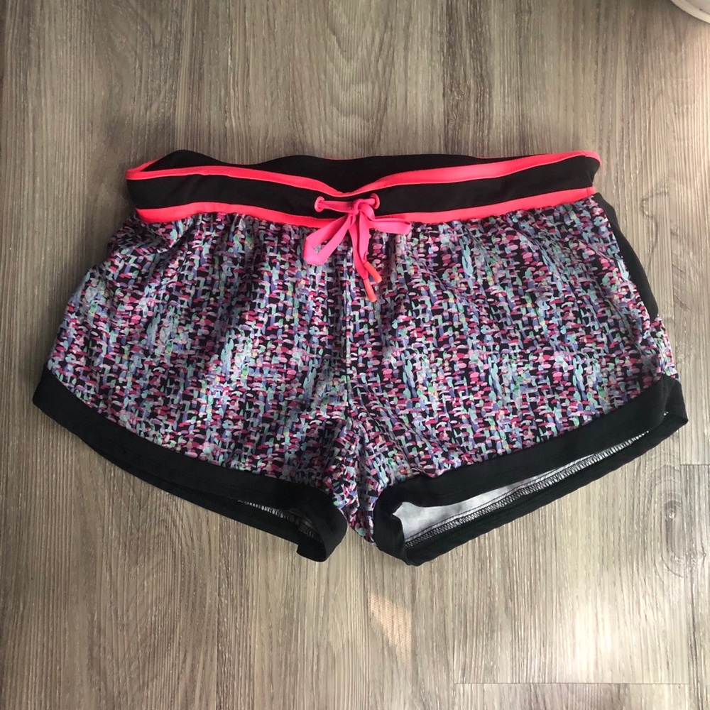 Colorful athletic shorts